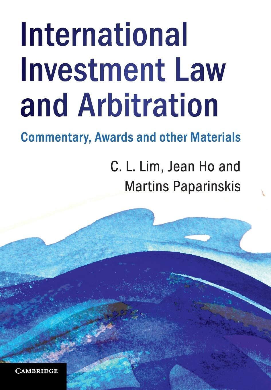 9781316632208 International Investment Law and Arbitration: Comm...her Materials