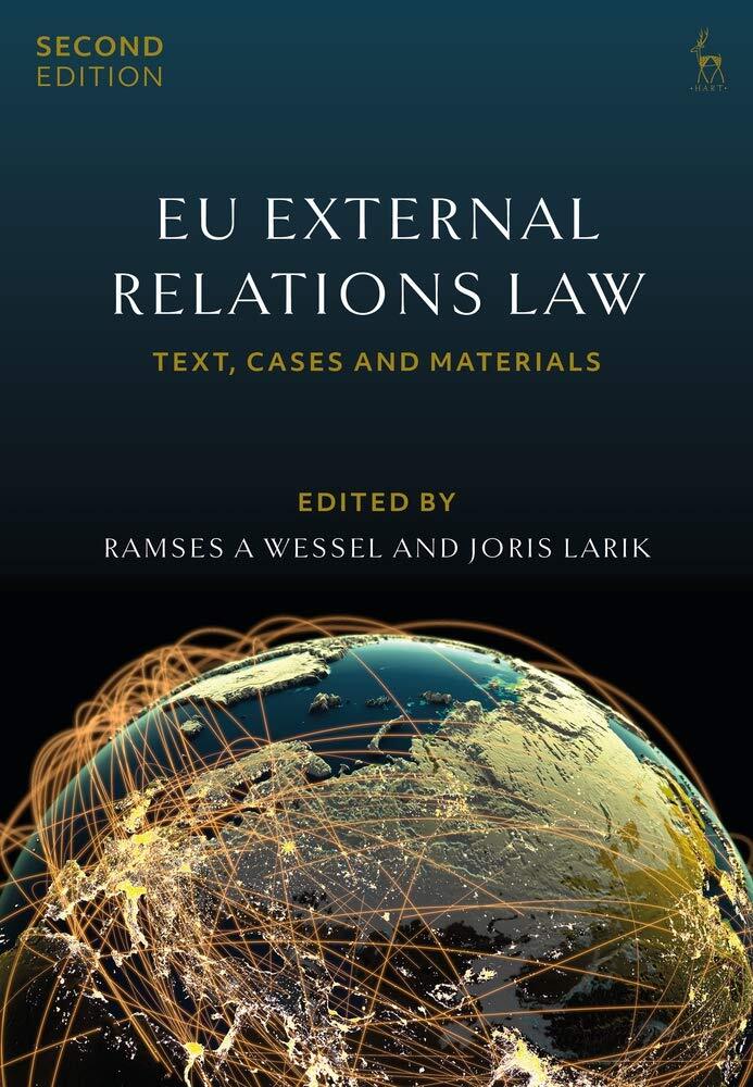 9781509926763 EU External Relations Law: Text, Cases and Materials - Ramses A. W