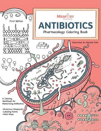 Antibiotics Pharmacology Coloring Book (Tascabile)