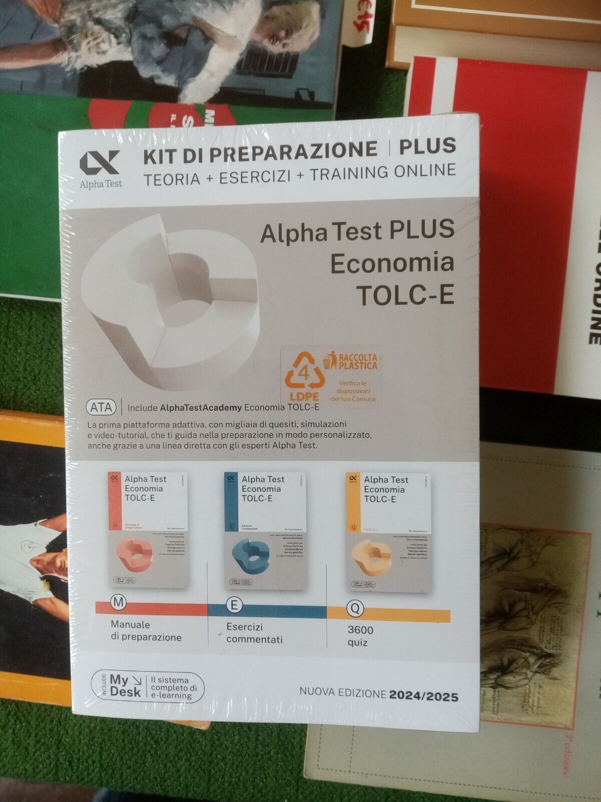 Alpha Test Plus Economia Teoria Esercizi Training 2024-25