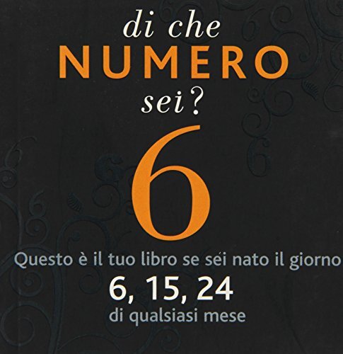 Libri Di Che Numero Sei? Sei. Ediz. Illustrata