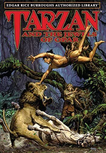 Edgar Rice Burroughs Tarzan and the Jewels of Opar (Copertina rigida) Tarzan