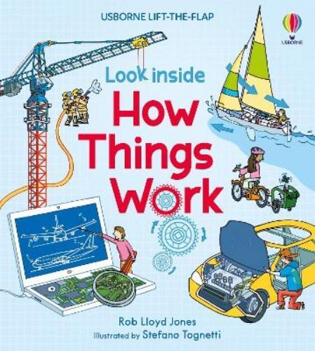 Rob Lloyd Jones Look Inside How Things Work (Libro di cartone) Look Inside