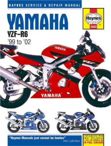 Yamaha YZF-R6 (99 - 02) Haynes Repair Manual (Tascabile)
