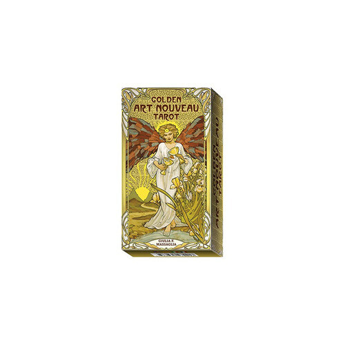 GOLDEN ART NOUVEAU. MINI TAROT. EDIZ. MULTILINGUE MASSAGLIA GIULIA