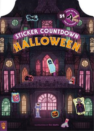 Odd Dot Sticker Countdown Halloween (Copertina rigida) Sticker Countdown
