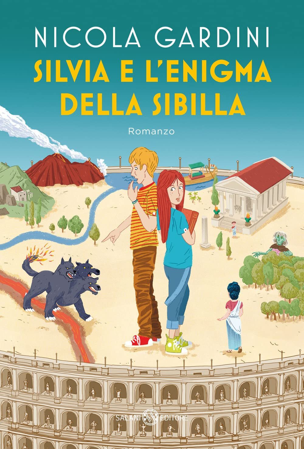 Nicola Gardini : Silvia e l'enigma della Sibilla ed. Salani NUOVO B14
