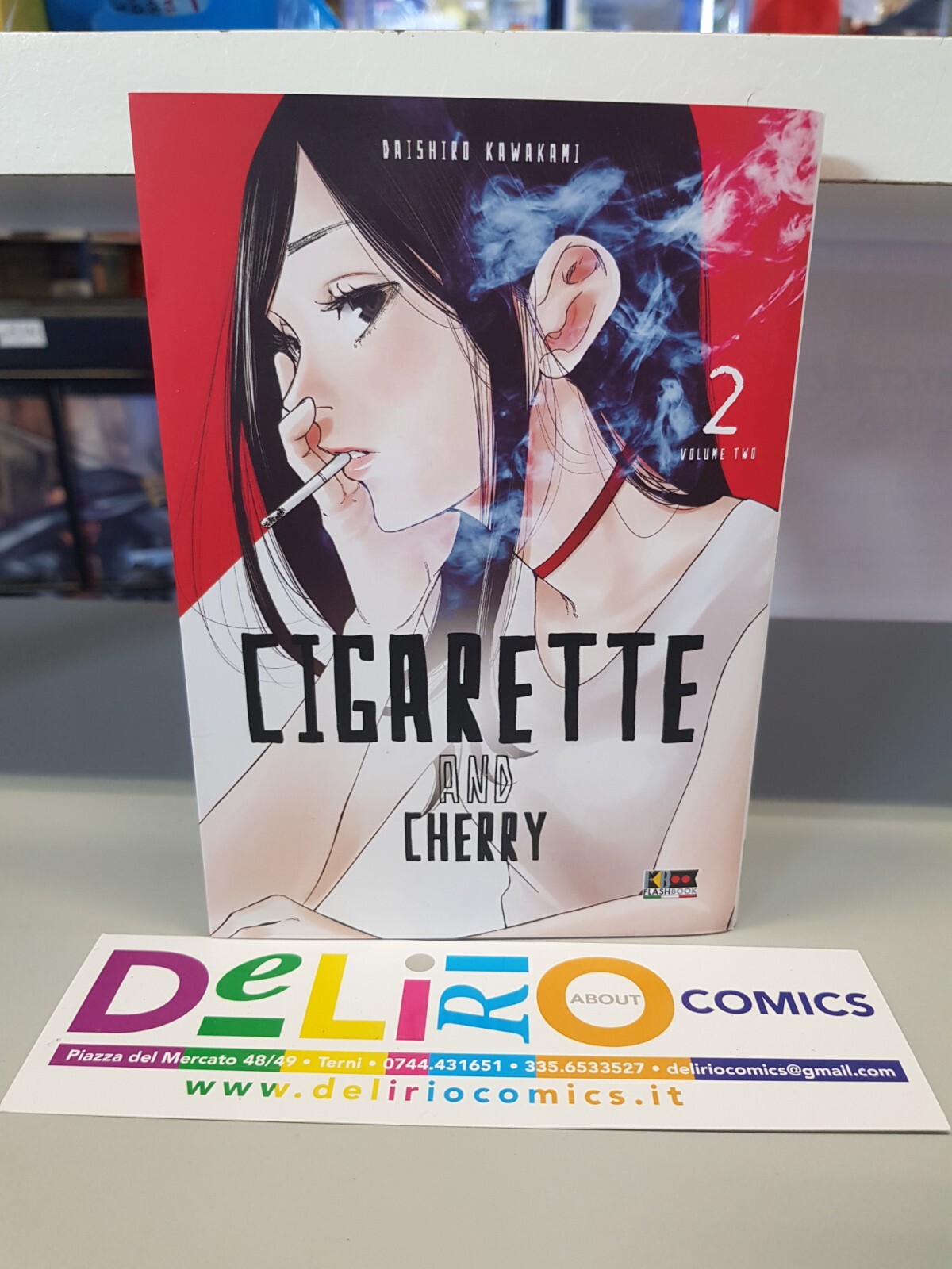 CIGARETTE AND CHERRY N.2 Ed. FLASHBOOK SCONTO 5%