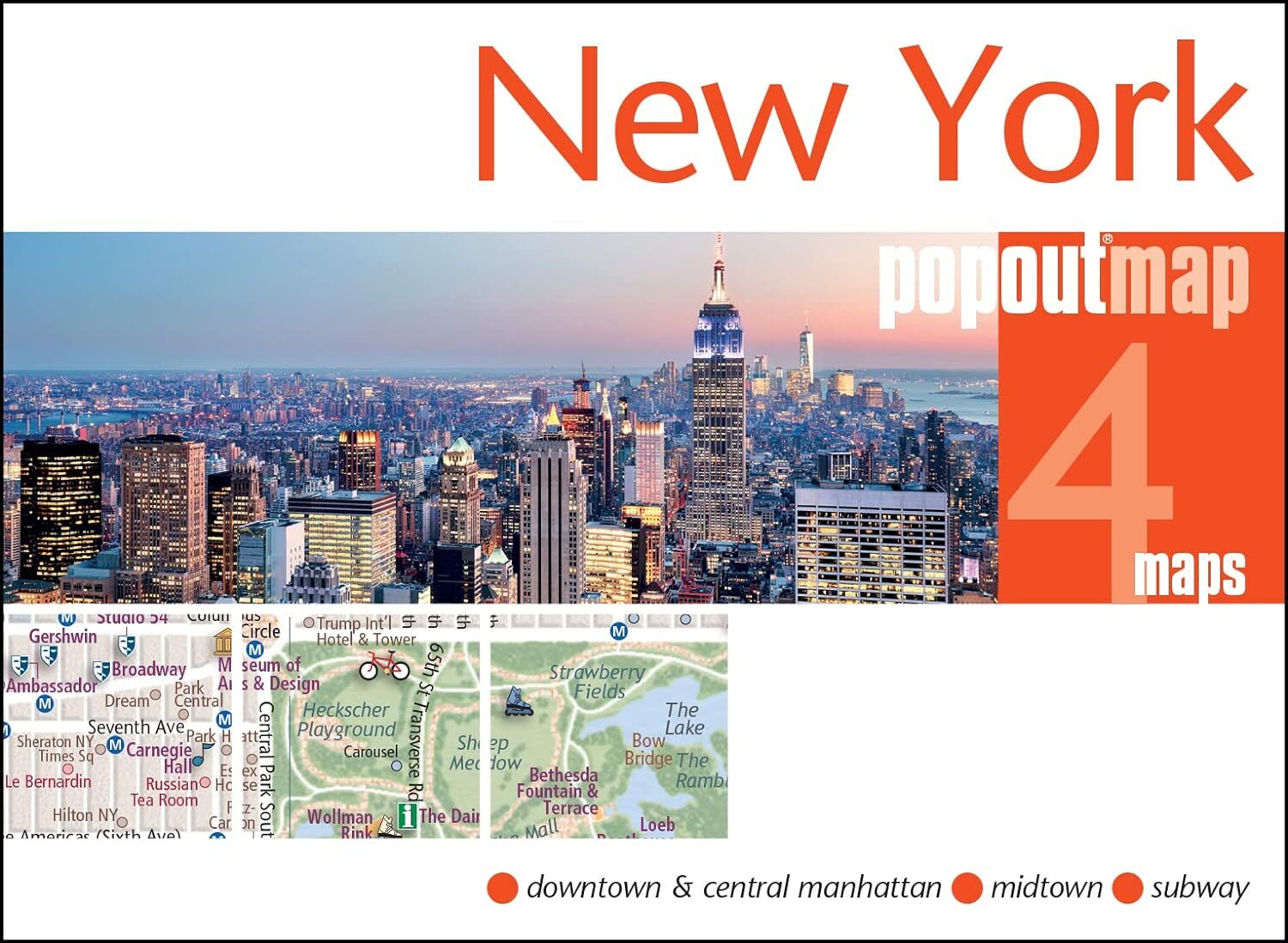 9781914515323 Popout New York: (edition 2022) - Popout Maps