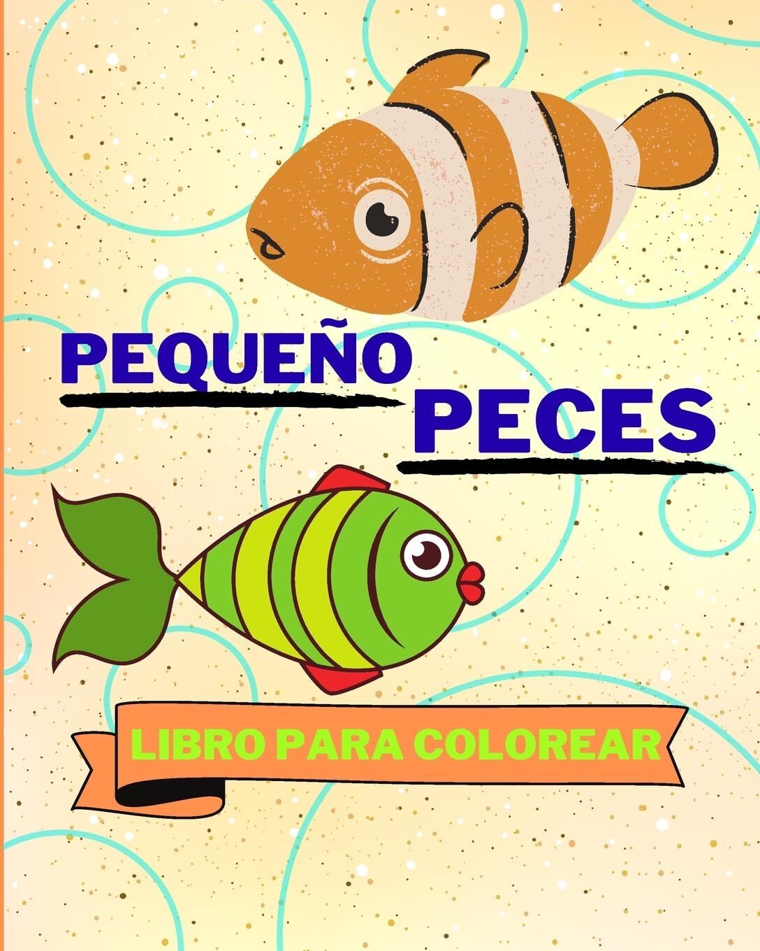 Sancha Sauseda Libro Para Colorear con Peque�os Peces (Tascabile)