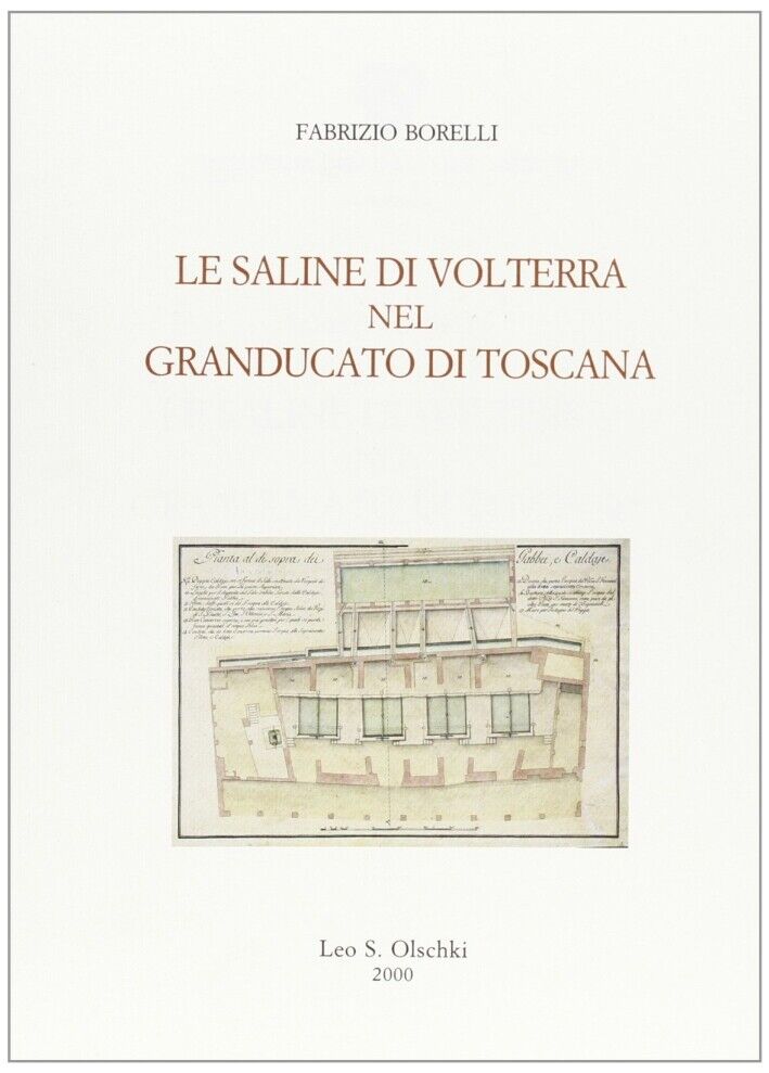 Le saline di Volterra nel Granducato di Toscana - [Casa Editrice Leo S. Olschki]