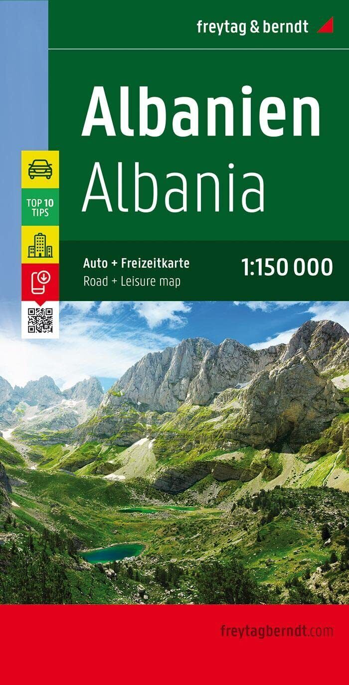 9783707922202 Albania 1:150000: Wegenkaart Schaal 1 : 150.000: AK 9503 - COLLECT