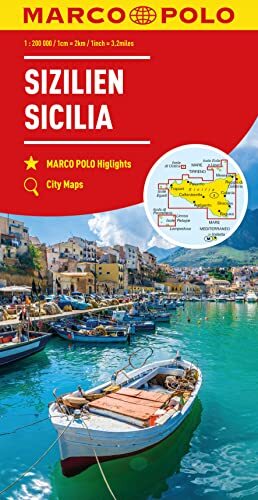 Sicily Marco Polo Map (Map) Marco Polo Maps