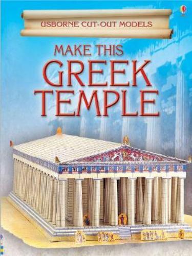 Iain Ashman Make This Greek Temple (Tascabile) Cut-out Model
