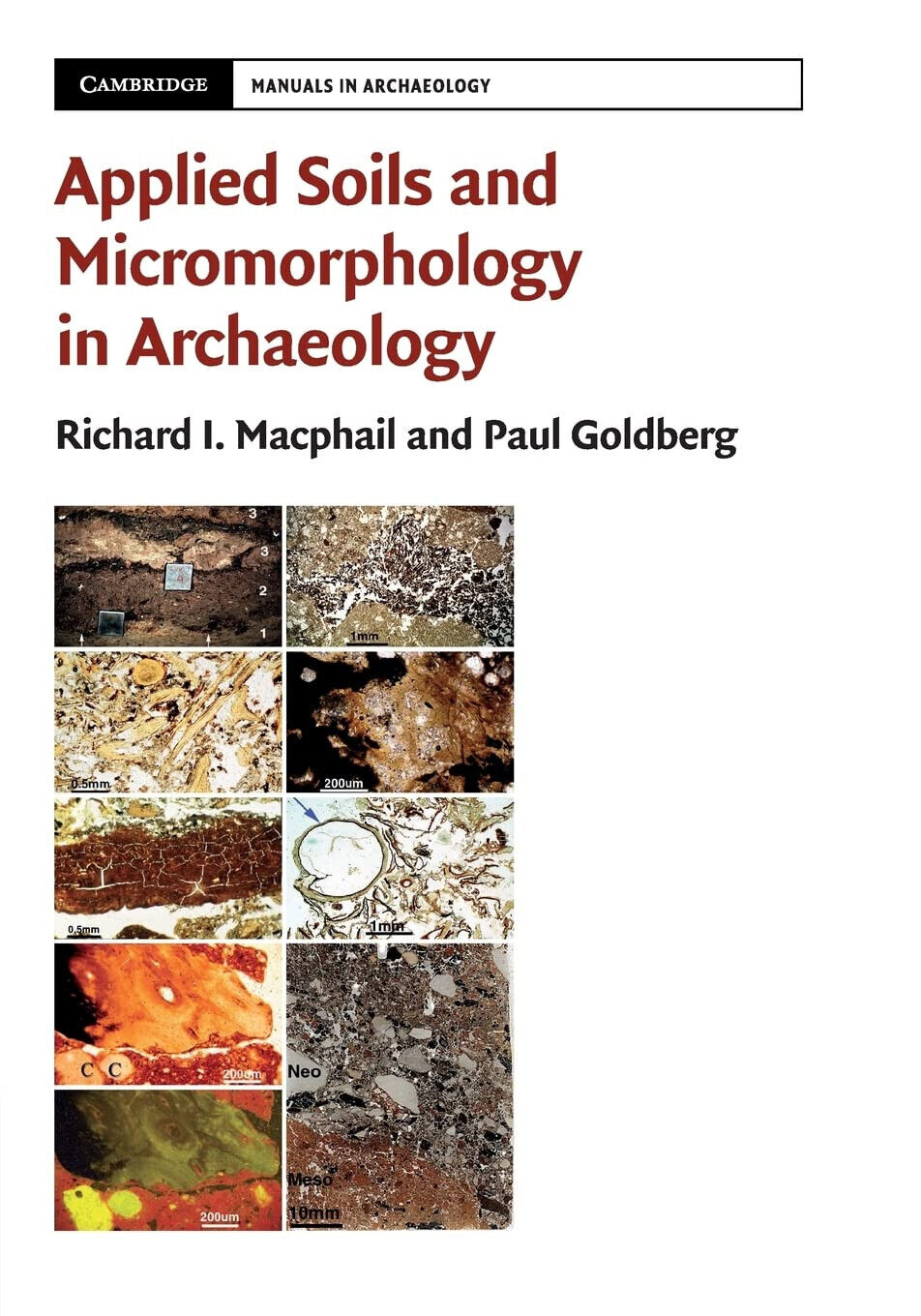 Applied Soils and Micromorphology in Archaeology -Richard I. Macphail - 2018