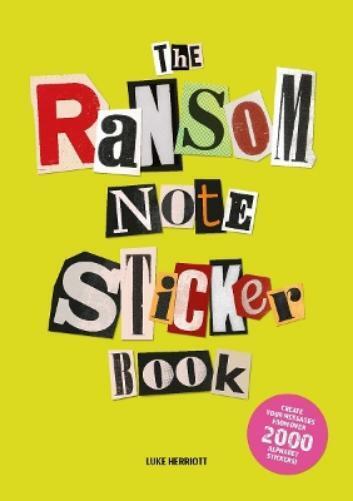 Luke Herriott The Ransom Note Sticker Book (Tascabile)