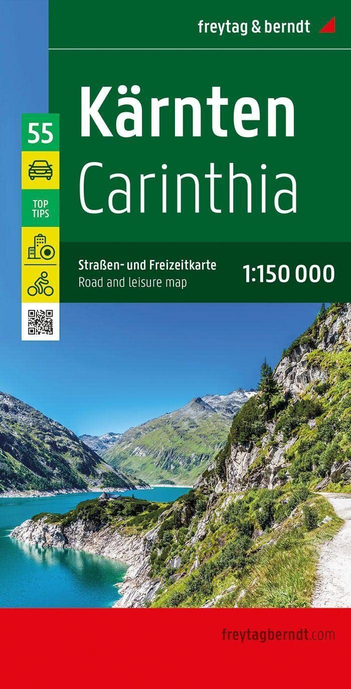 9783707921113 Carinzia 1:150.000: Mit Infoguide, Top Tips, Innen...outen: OER 55