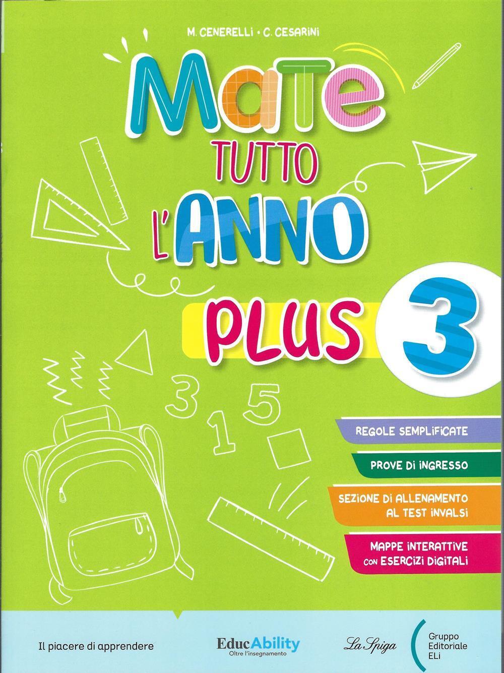 Mate Tutto l'Anno Plus 3 - Cenerelli M., Cesarini C.