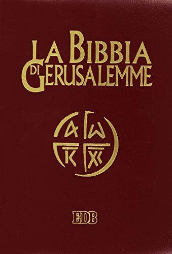 9788810820698 La Bibbia di Gerusalemme - BIBBIA E TESTI BIBLICI