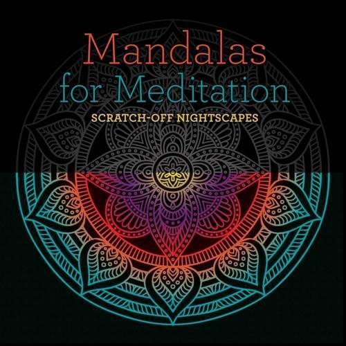 Lark Crafts Mandalas for Meditation: Scratch-Off NightScapes (Tascabile)