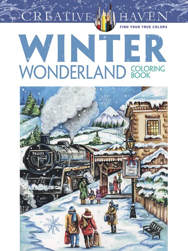 9780486805016 Winter Wonderland Coloring Book - Teresa Goodridge