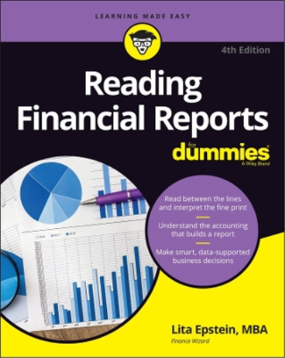 Lita Epstein Reading Financial Reports For Dummies (Tascabile)