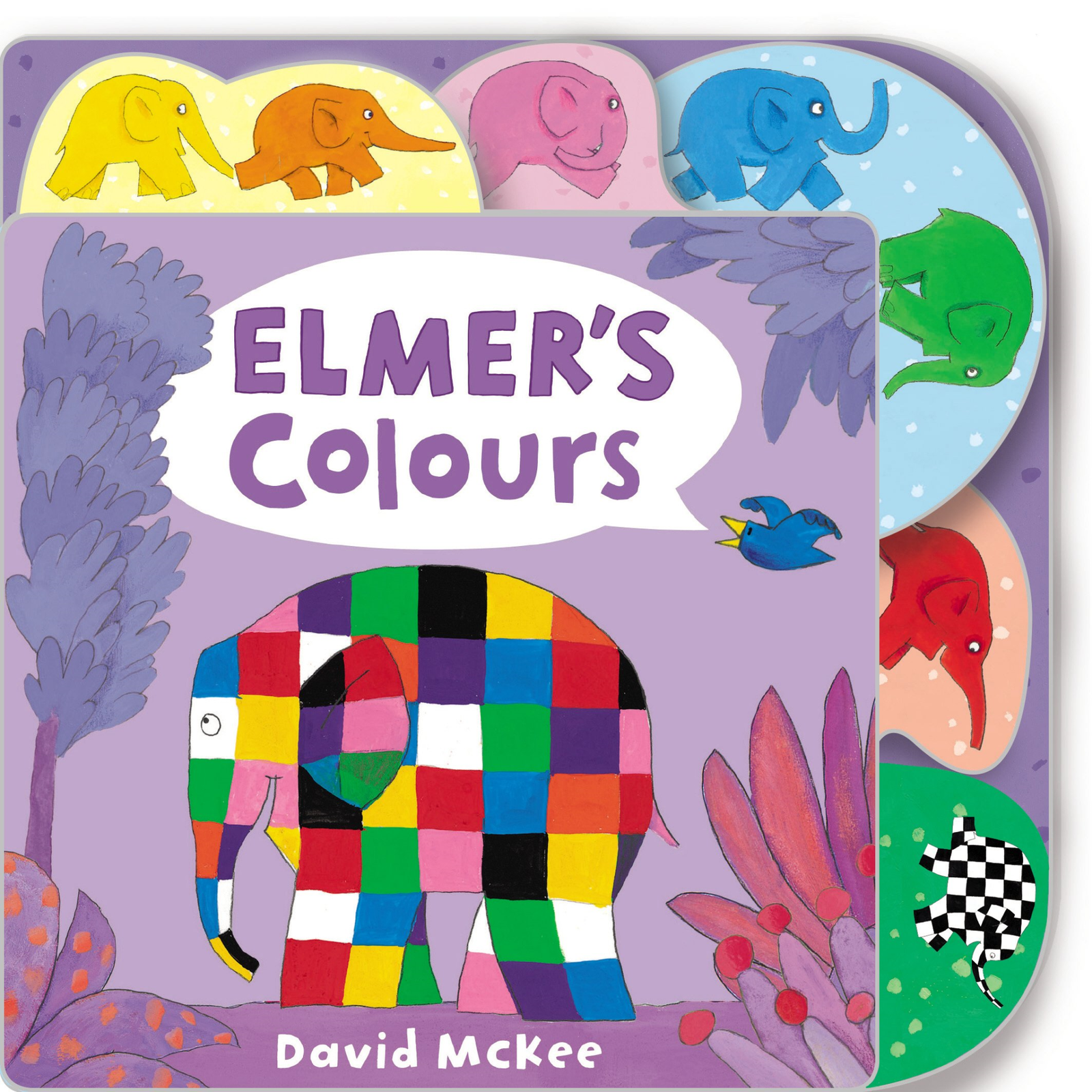 LIbri UK/US Mckee, David - Elmer's Colours : Tabbed Board Book