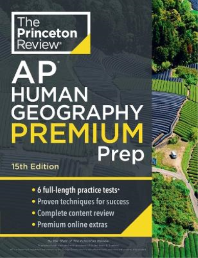 The Princeton Re Princeton Review AP Human Geography Premium Prep,  (Tascabile)