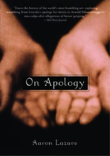 Aaron Lazare On Apology (Tascabile)