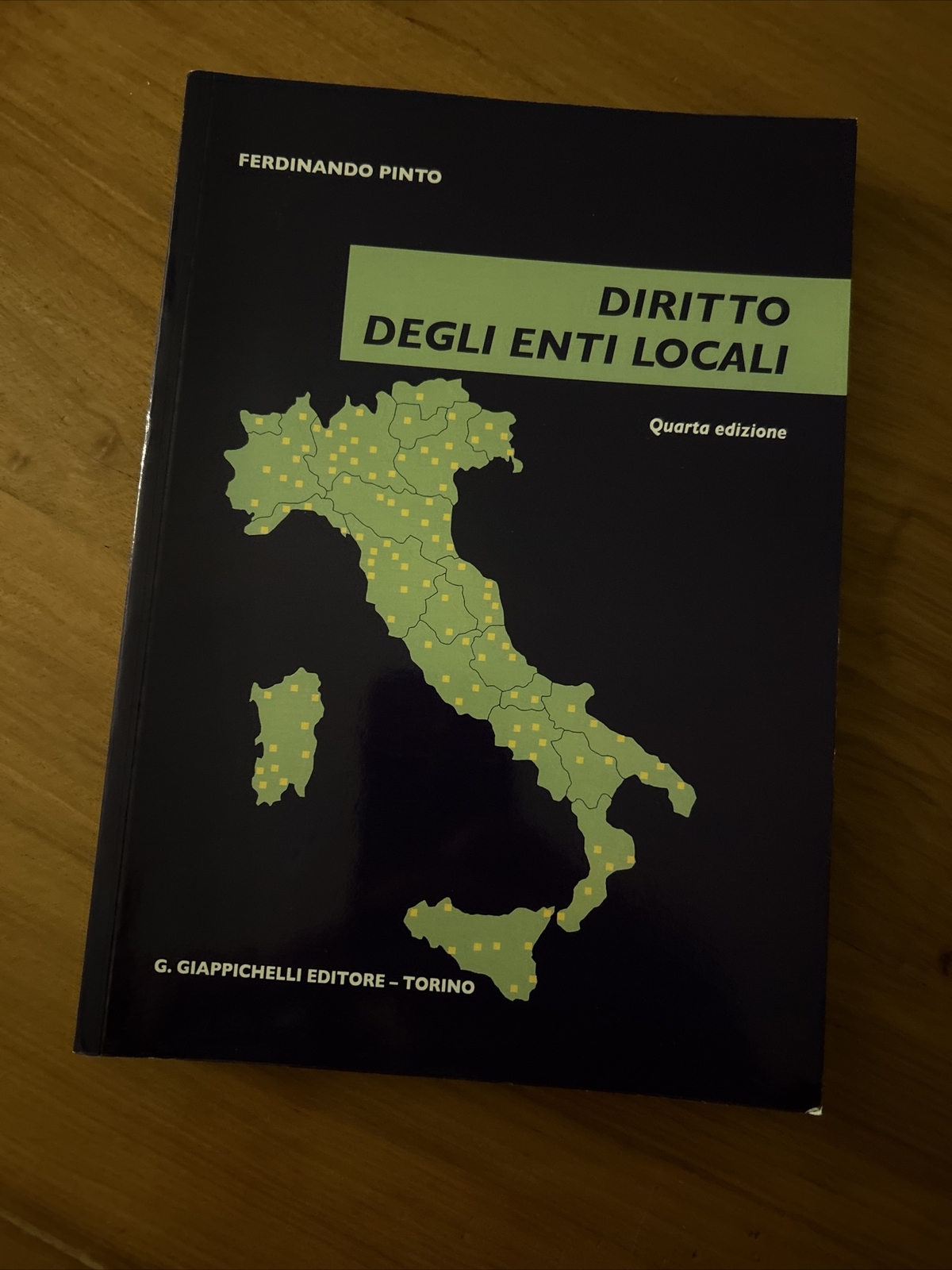 Diritto degli enti locali - Pinto Ferdinando