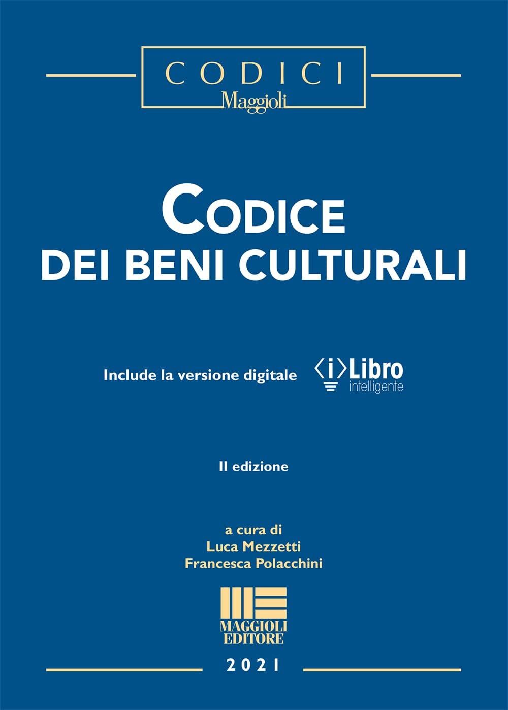 Libri Codice Dei Beni Culturali