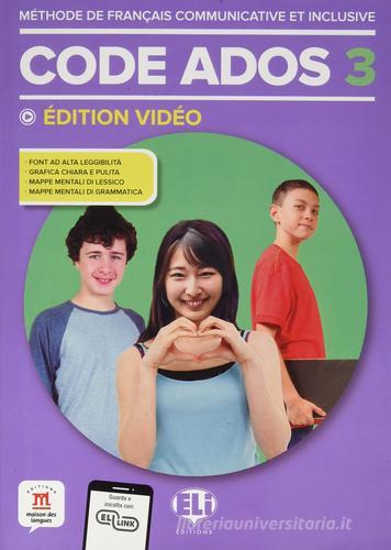 9788418032547 Code Ados. 'Edition vid'eo. Per la Scuola media. C... online vol.3