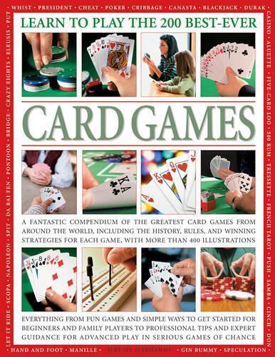 Jeremy Harwood Learn to Play the 200 Best Ever Card Games (Tascabile)