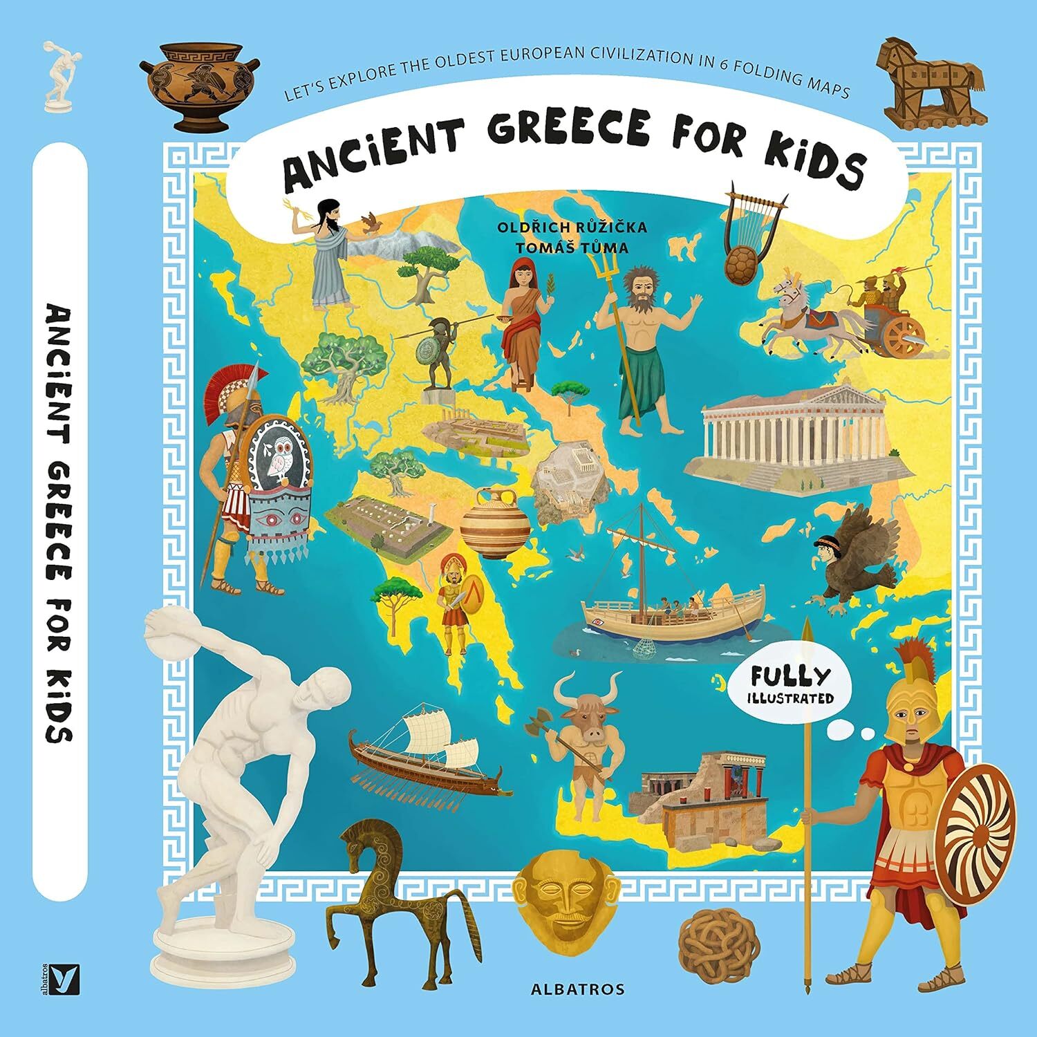 9788000065984 Ancient Greece for Kids - Oldrich Ruzicka,Tomas Tuma