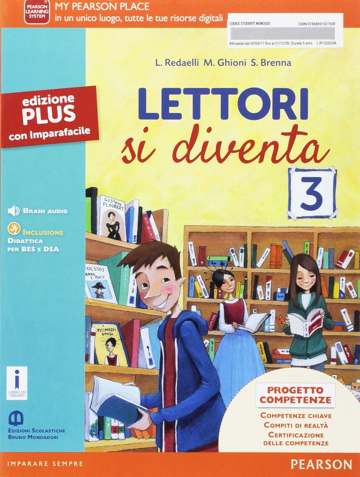 9788869102769 Lettori si diventa. Ediz. plus. Per la Scuola medi...one online: 3
