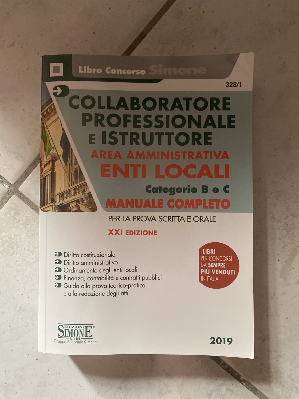 Libro Collaboratore professionale-istruttore amministrativo cat B-C  2019