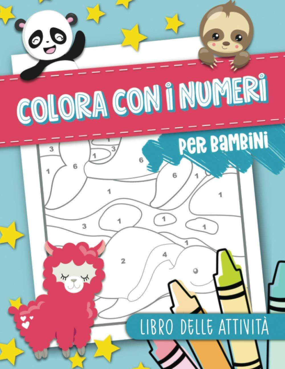 9781646084401 Colora con i numeri per bambini: Libro delle attività - June & Lu