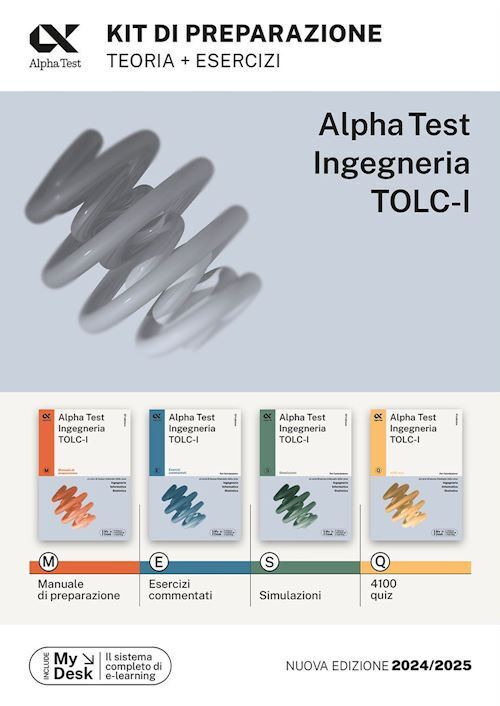 ALPHA TEST - INGEGNERIA - TOLC-I - KIT DI PREPARAZIONE  - AA.VV. - ALPHA TEST