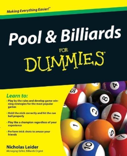 Nicholas Leider Pool and Billiards For Dummies (Tascabile)