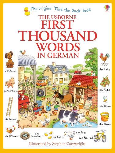 Heather Amery First Thousand Words in German (Tascabile) First Thousand Words
