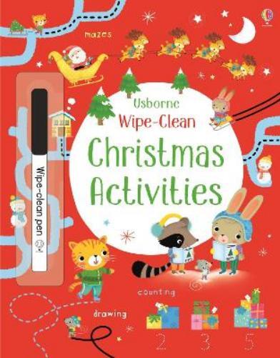 Kirsteen Robson Wipe-Clean Christmas Activities (Tascabile) Wipe-Clean
