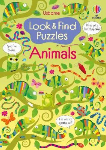 Kirsteen Robson Look and Find Puzzles Animals (Tascabile) Look and Find Puzzles