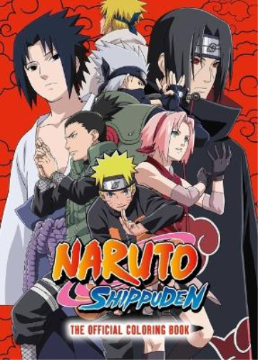 Viz Media Naruto Shippuden: The Official Coloring Book (Tascabile)