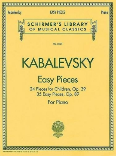 Dmitri Kabalevsky Easy Pieces for Piano (Tascabile)