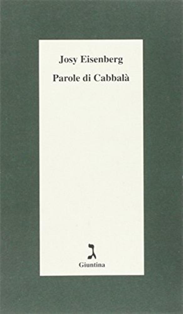 Parole di Cabbalà - Eisenberg Josy