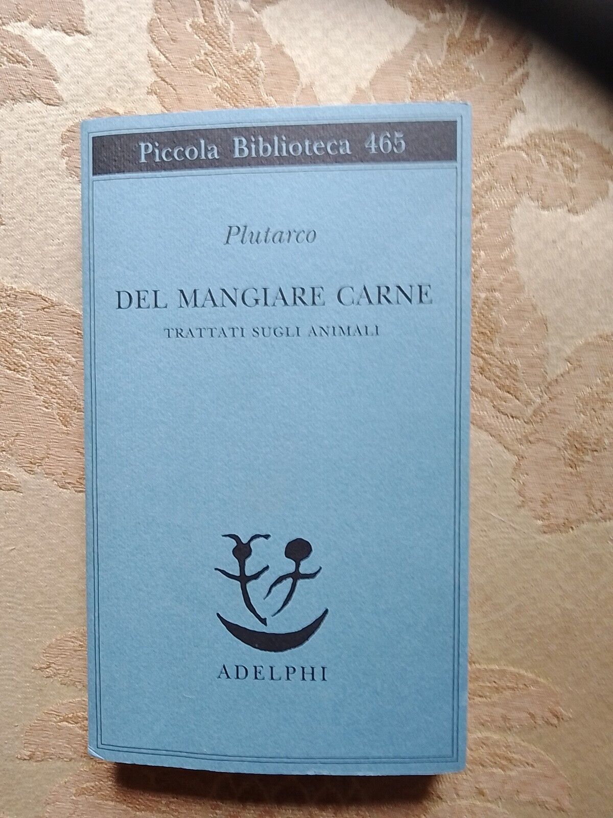 Plutarco Del Mangiare Carne ,Nuovo