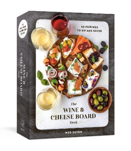 Meg Quinn Jennifer Fiedler The Wine and Cheese Board Deck (Cards)