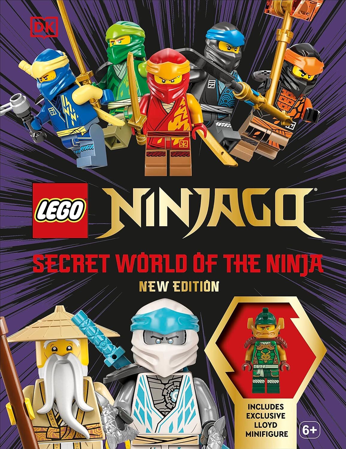 9780241629406 LEGO Ninjago Secret World of the Ninja New Edition...GO Minifigure
