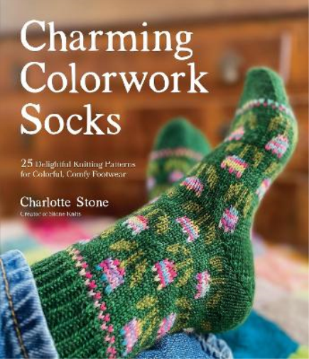 Charlotte Stone Charming Colorwork Socks (Tascabile)