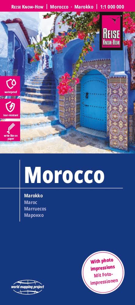 9783831773060 Reise Know-How Landkarte Marokko (1:1.000.000): re...ping project)